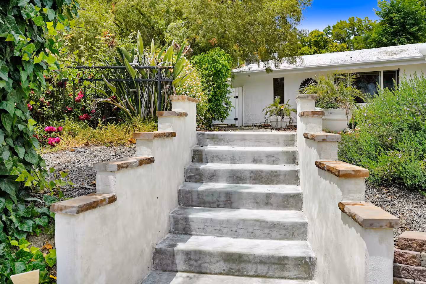 L'entrée du logement près de Canoga Park